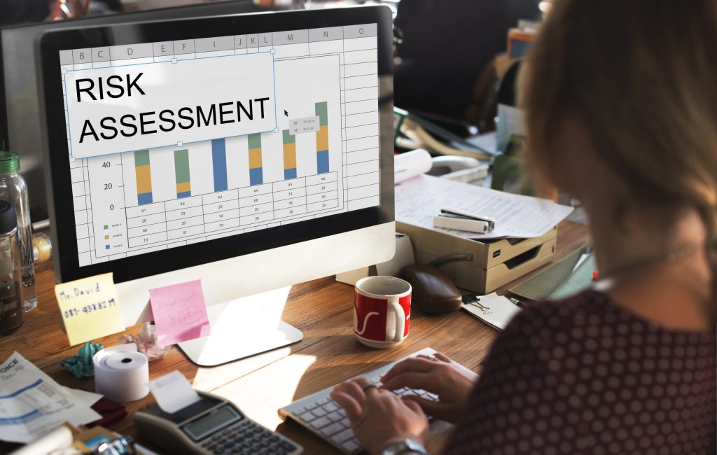 Risk Assessment Graph Chart Spreadsheet Table Word